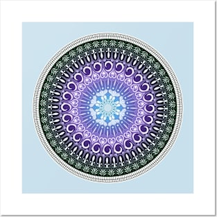 Reversed Mandala 5 Posters and Art